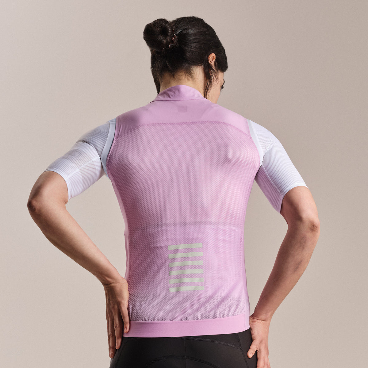 Women's Pro Team Gilet II - Quartz/White