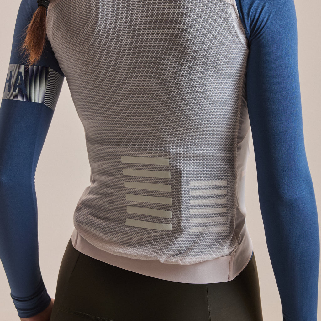Women's Pro Team Gilet II - Blush/White