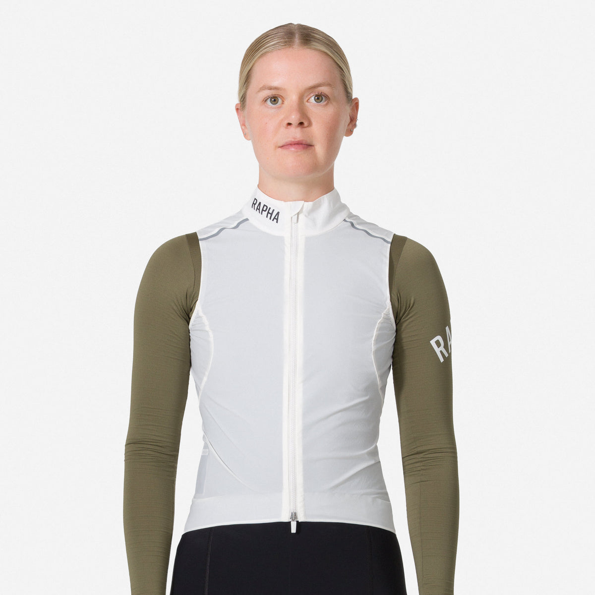 Women's Pro Team Gilet II - White/Black