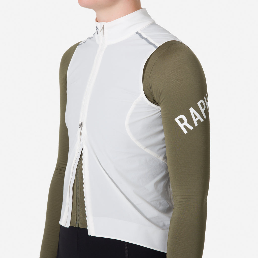 Women's Pro Team Gilet II - White/Black
