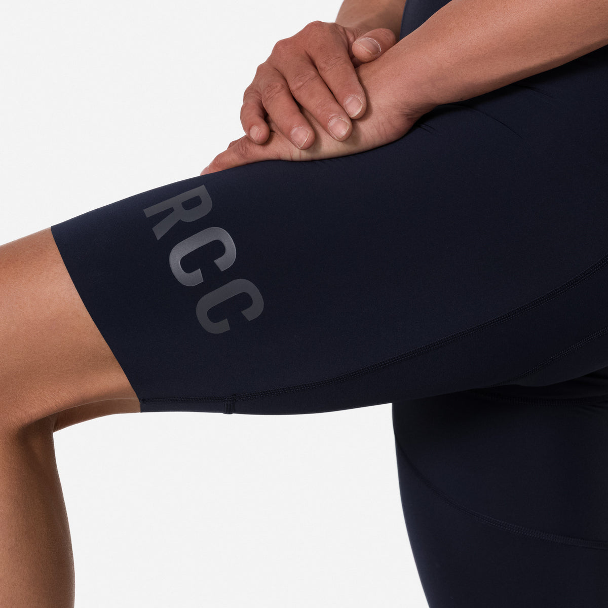 RCC Men's Pro Team Bib Shorts III - Dark Navy/White
