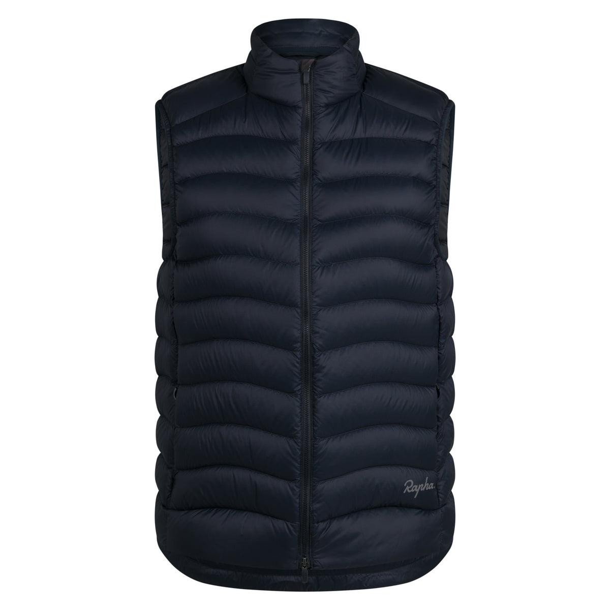 Men's Down Gilet - Black Charcoal/Dark Grey