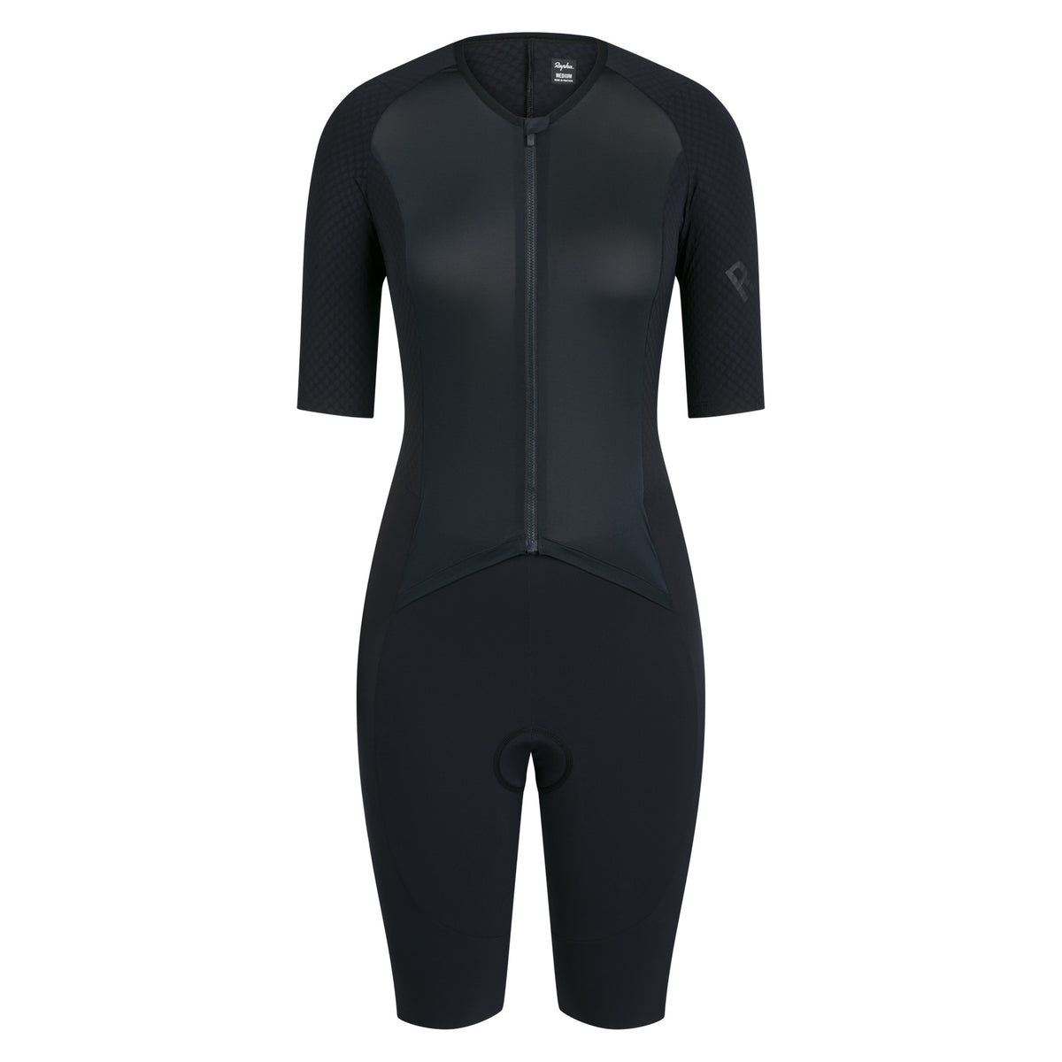 Women's Pro Team Roadsuit - Black/Black