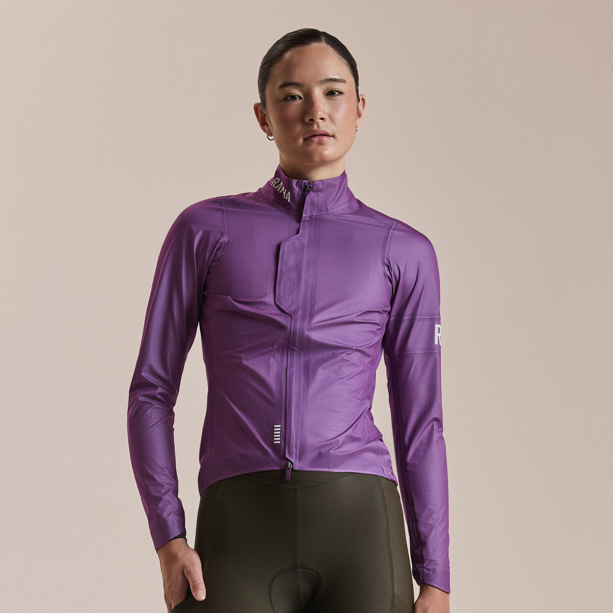 Women's Pro Team Gore-Tex Lightweight Rain Jacket II - Deep Magenta/White