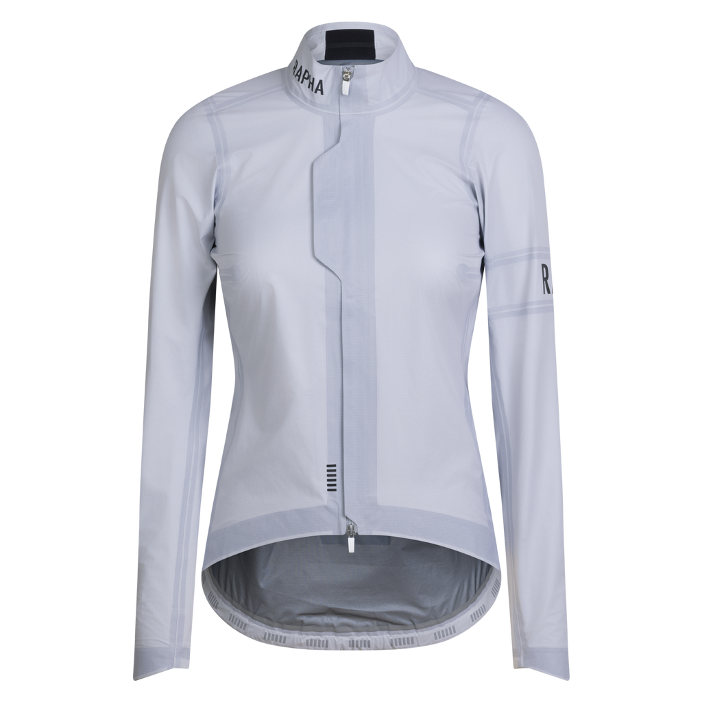 Women's Pro Team Gore-Tex Lightweight Rain Jacket II - White/Black