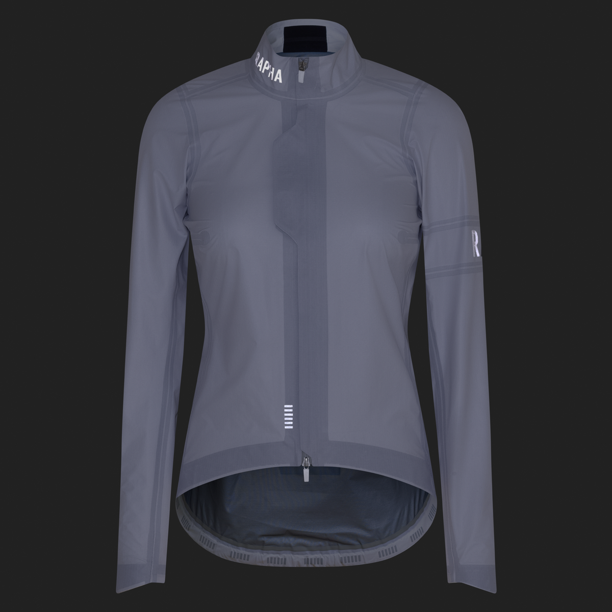 Women's Pro Team Gore-Tex Lightweight Rain Jacket II - White/Black