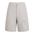 Women's Tech Cargo Shorts - Dove / Fallen Rock