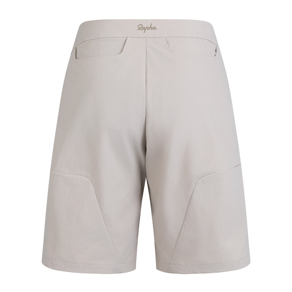 Women's Tech Cargo Shorts - Dove / Fallen Rock