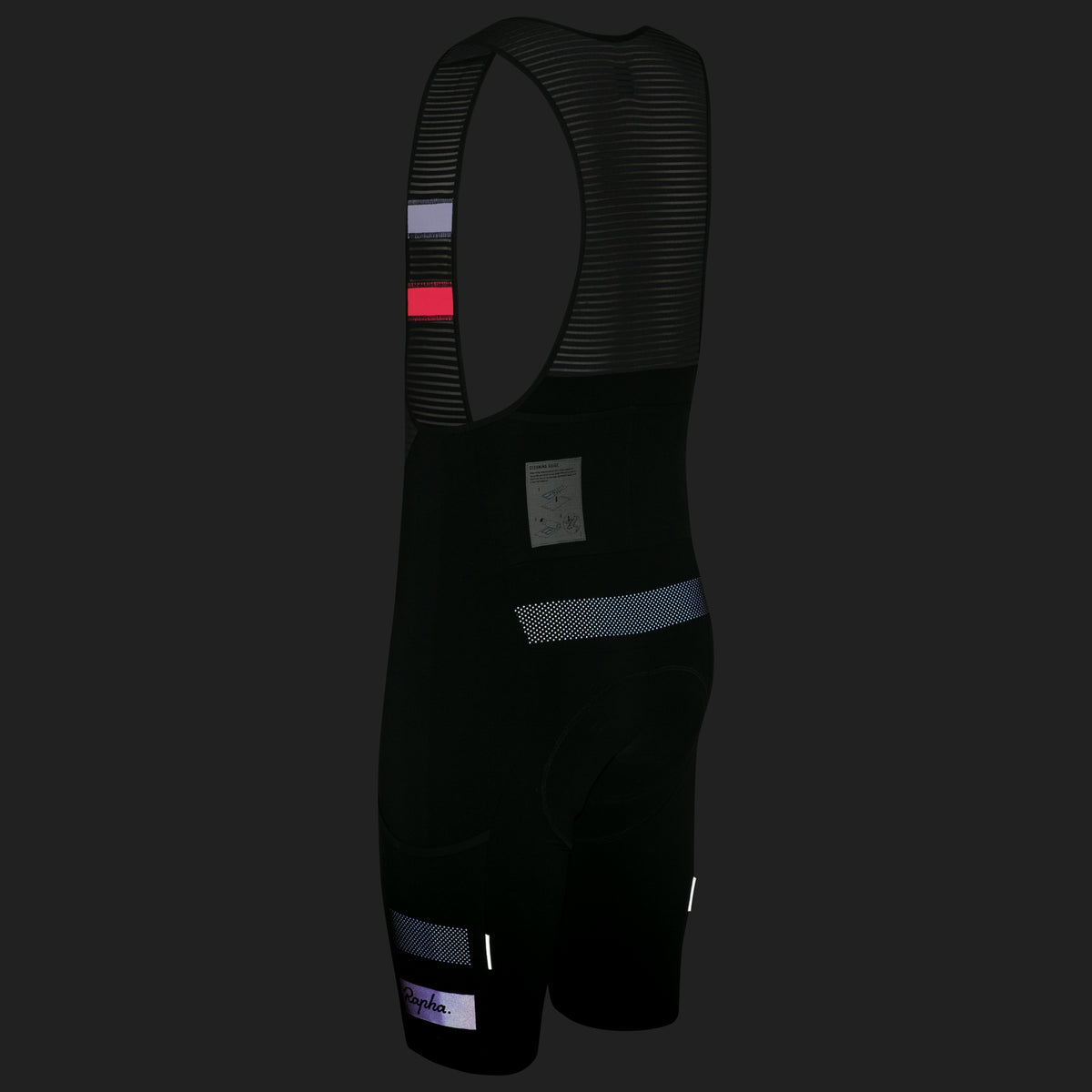 Men's Cargo Bib Shorts - Black