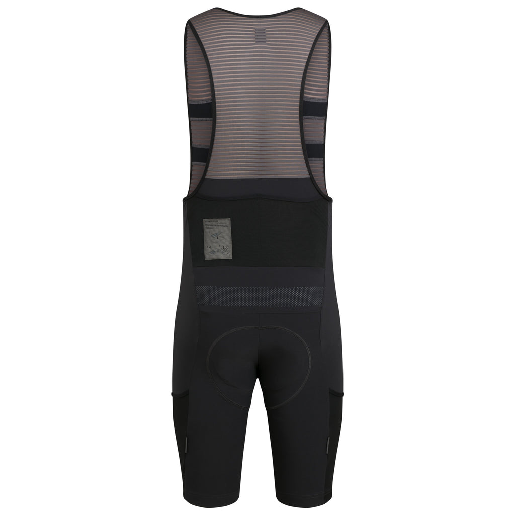 Men's Cargo Bib Shorts - Dark Grey