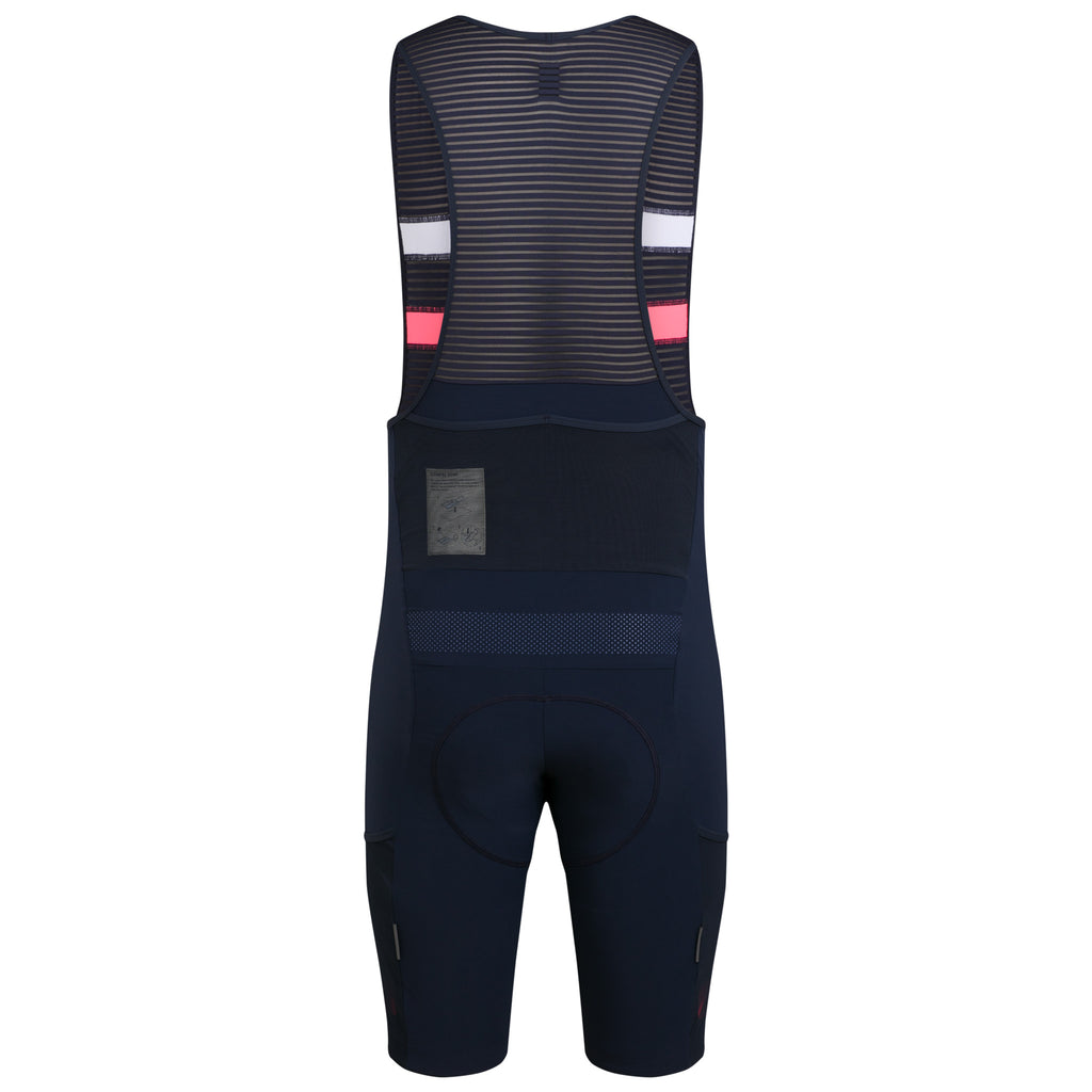 Men's Cargo Bib Shorts - Dark Navy