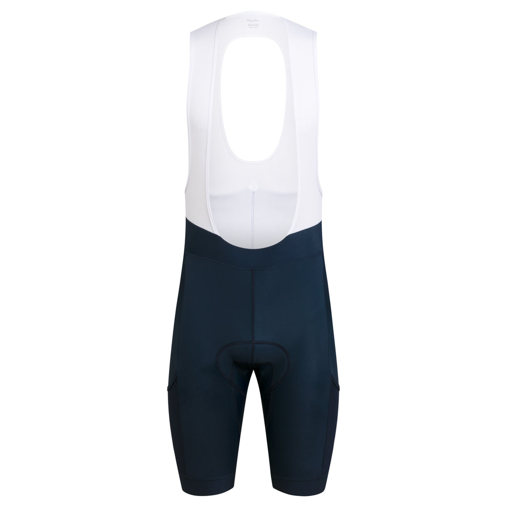 Men's Core Cargo Bib Shorts - Dark Navy/White