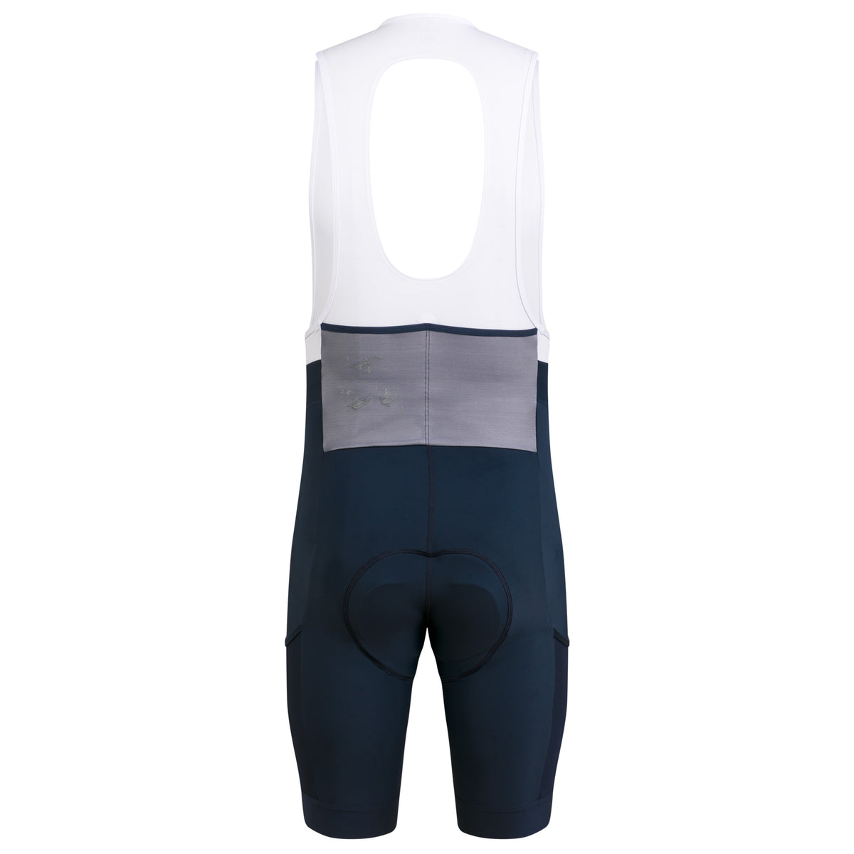 Men's Core Cargo Bib Shorts - Dark Navy/White