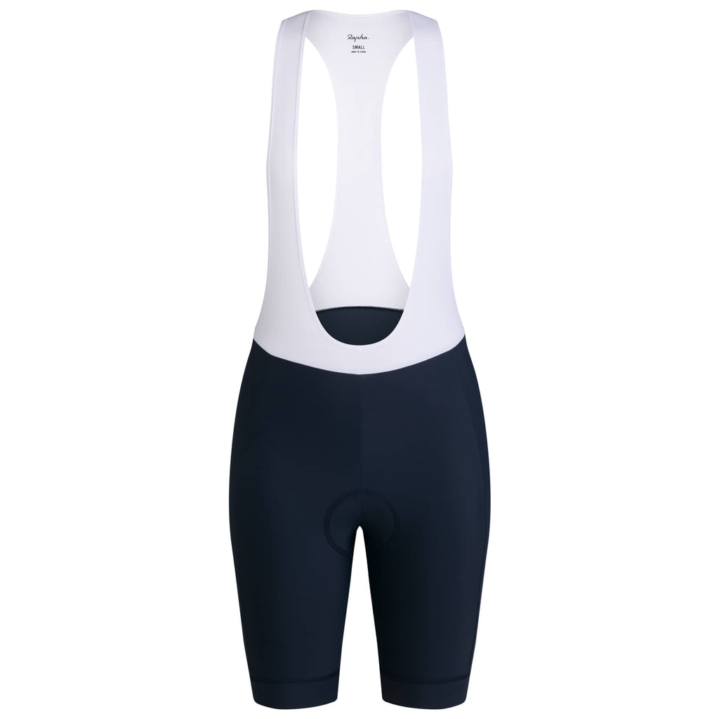 Women's Core Bib Shorts - Dark Navy/White