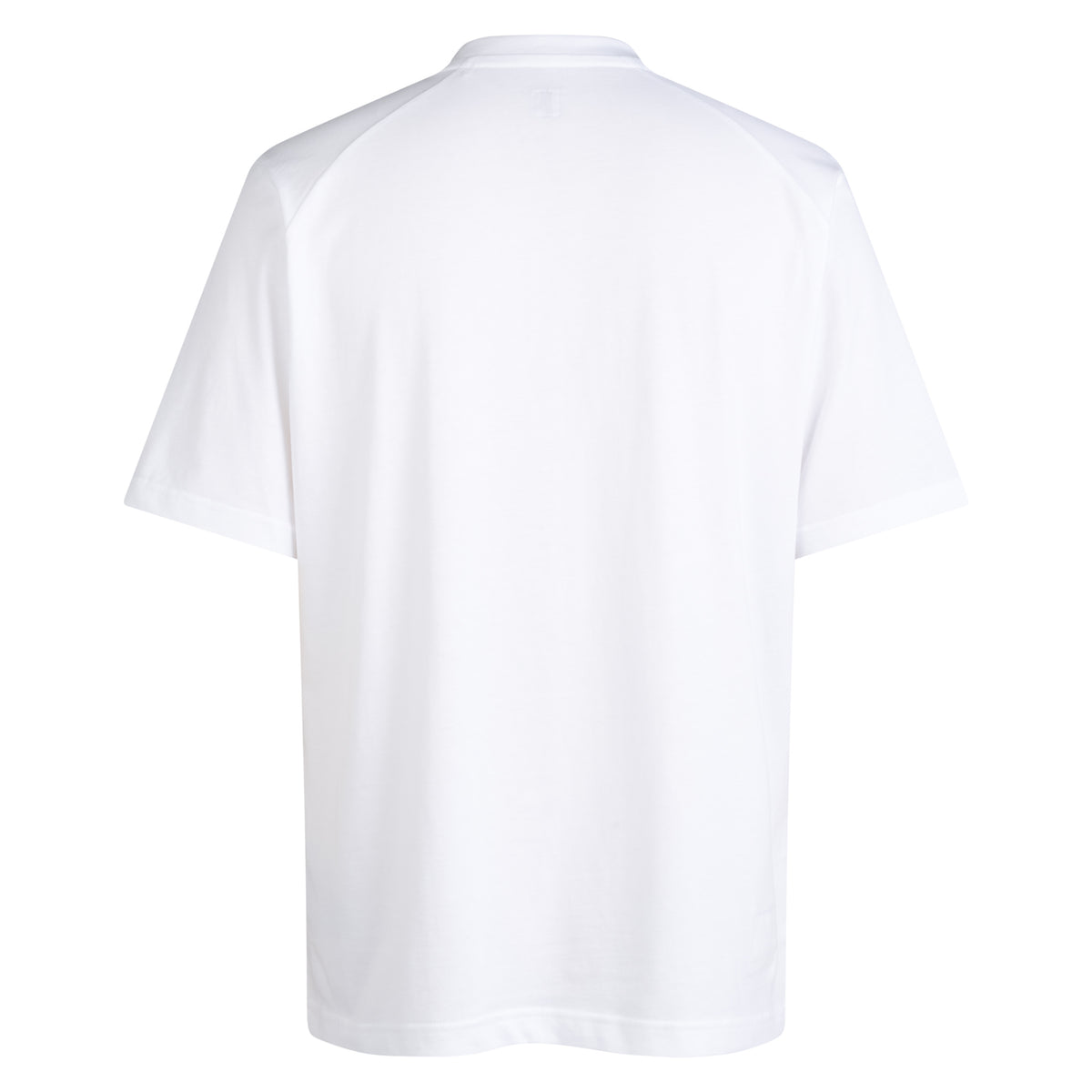 Men's Regular Cotton T-Shirt - White/Black