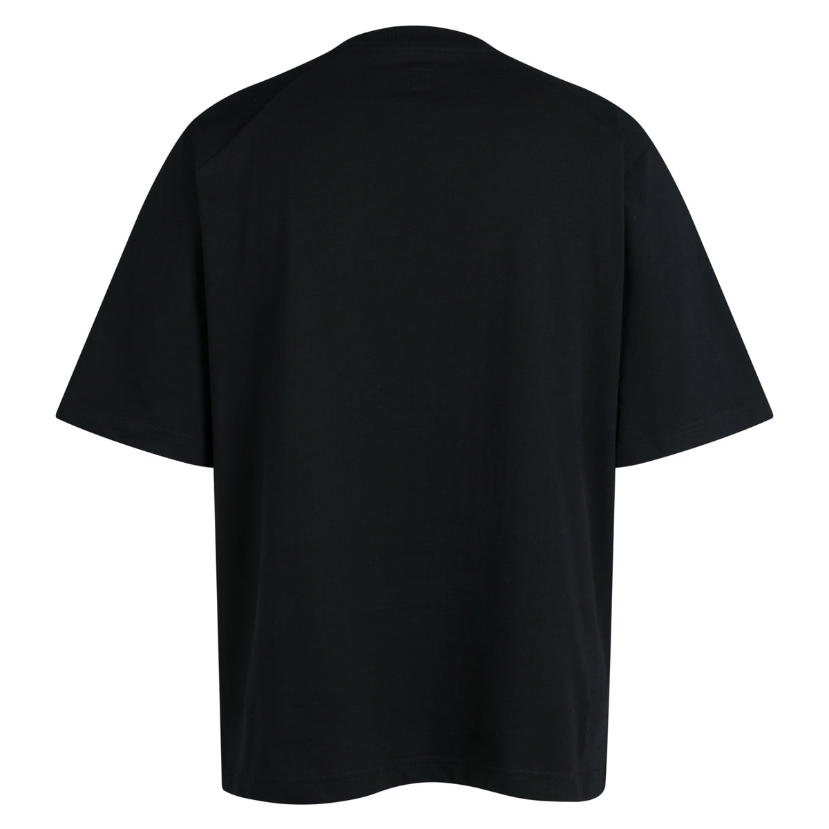 Men's Relaxed Cotton T-Shirt - Black/White