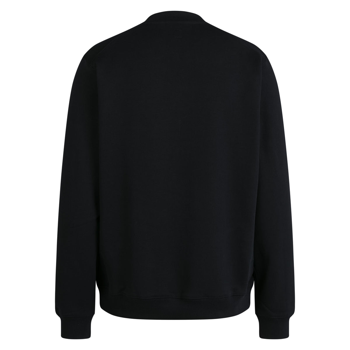 Men's Heavyweight Cotton Sweatshirt - Black/White