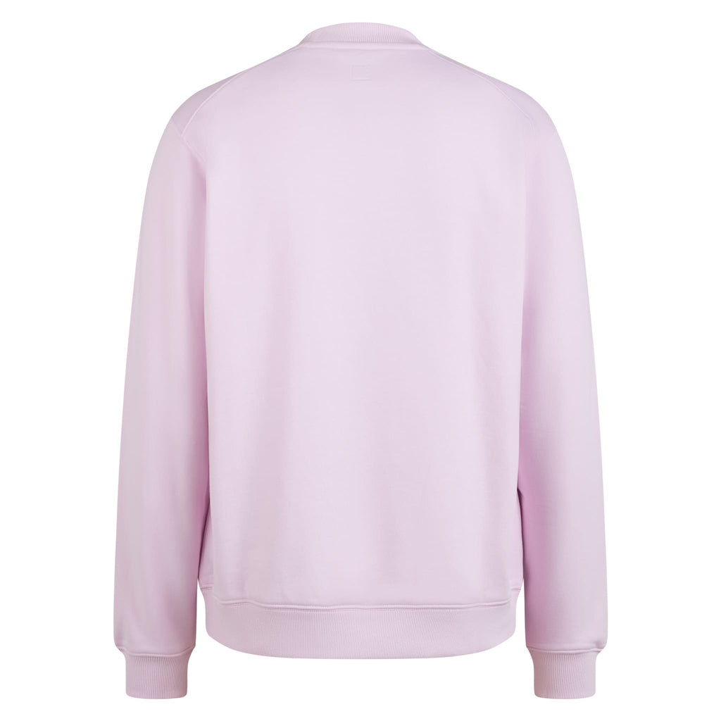 Men's Heavyweight Cotton Sweatshirt - Light Quartz/White