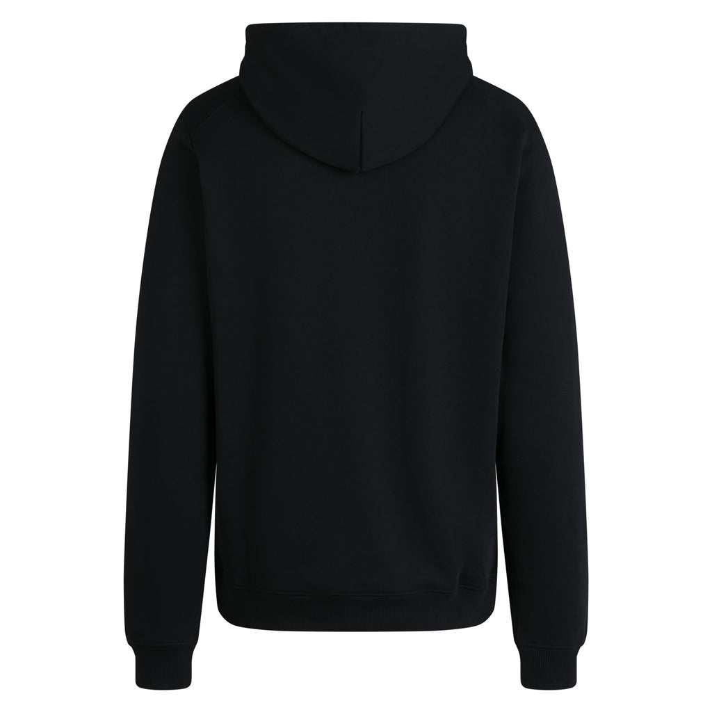 Men's Heavyweight Cotton Hoodie - Black/White
