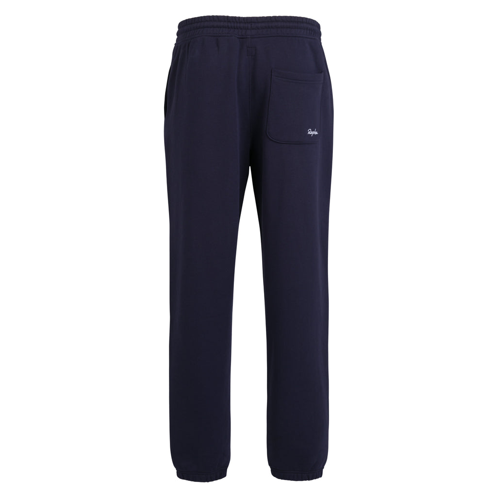 Men's Heavyweight Cotton Sweatpant - Dark Navy / White
