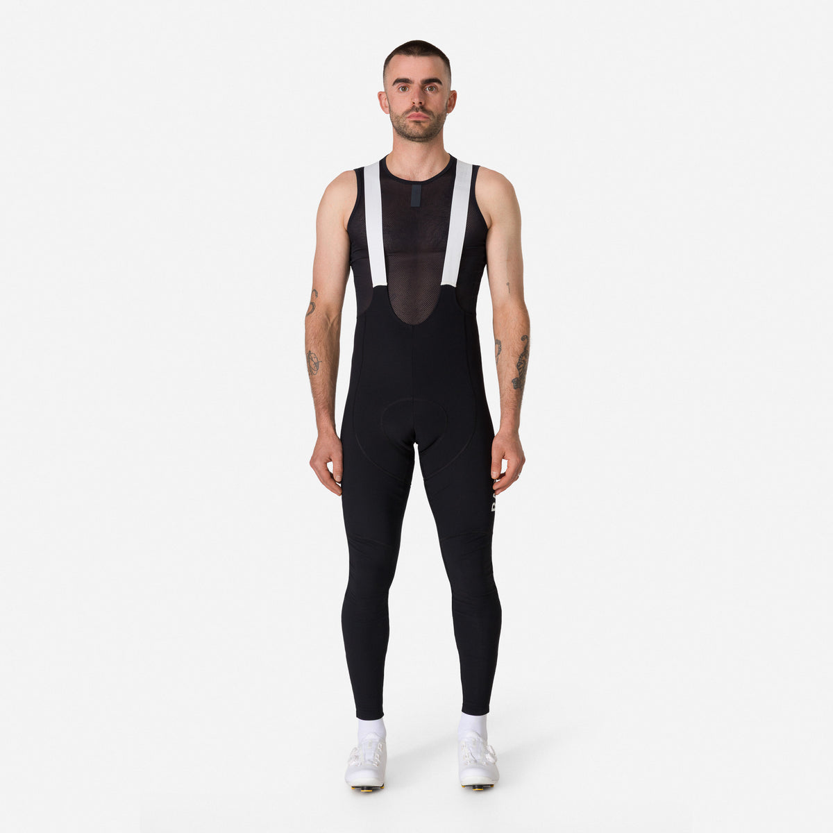 Men's Pro Team Winter Tights III - Black/White