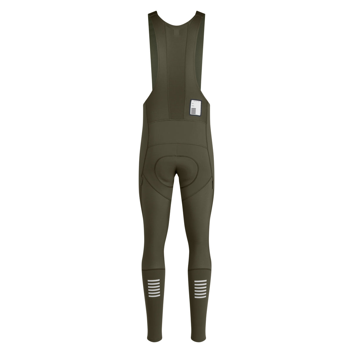 Men's Pro Team Winter Tights III - Dark Green/White