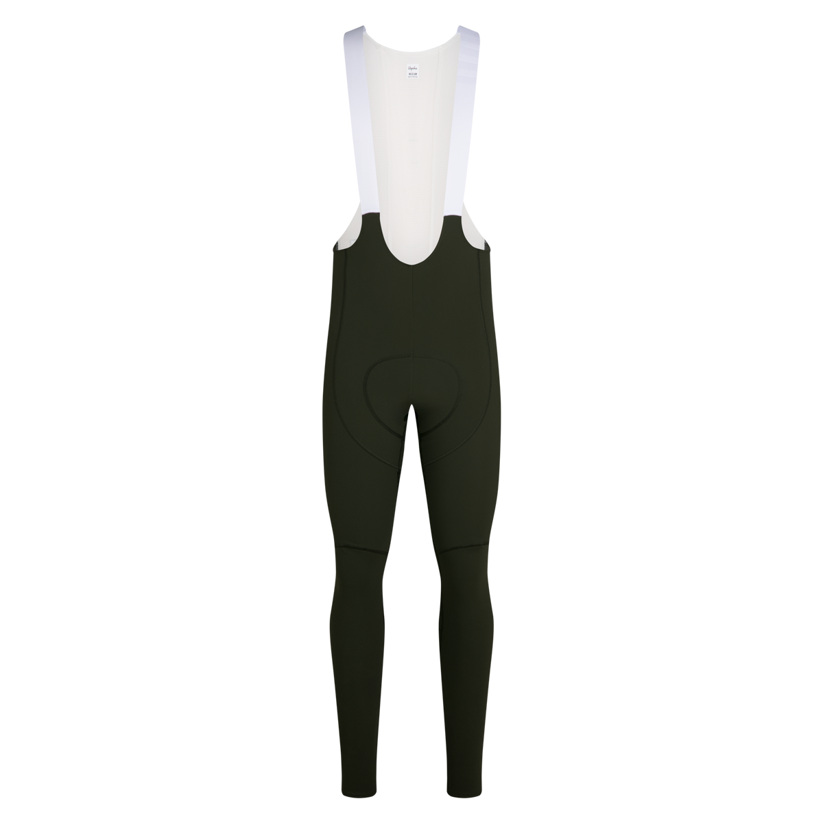 Men's Pro Team Winter Tights III - Bottle Green/White
