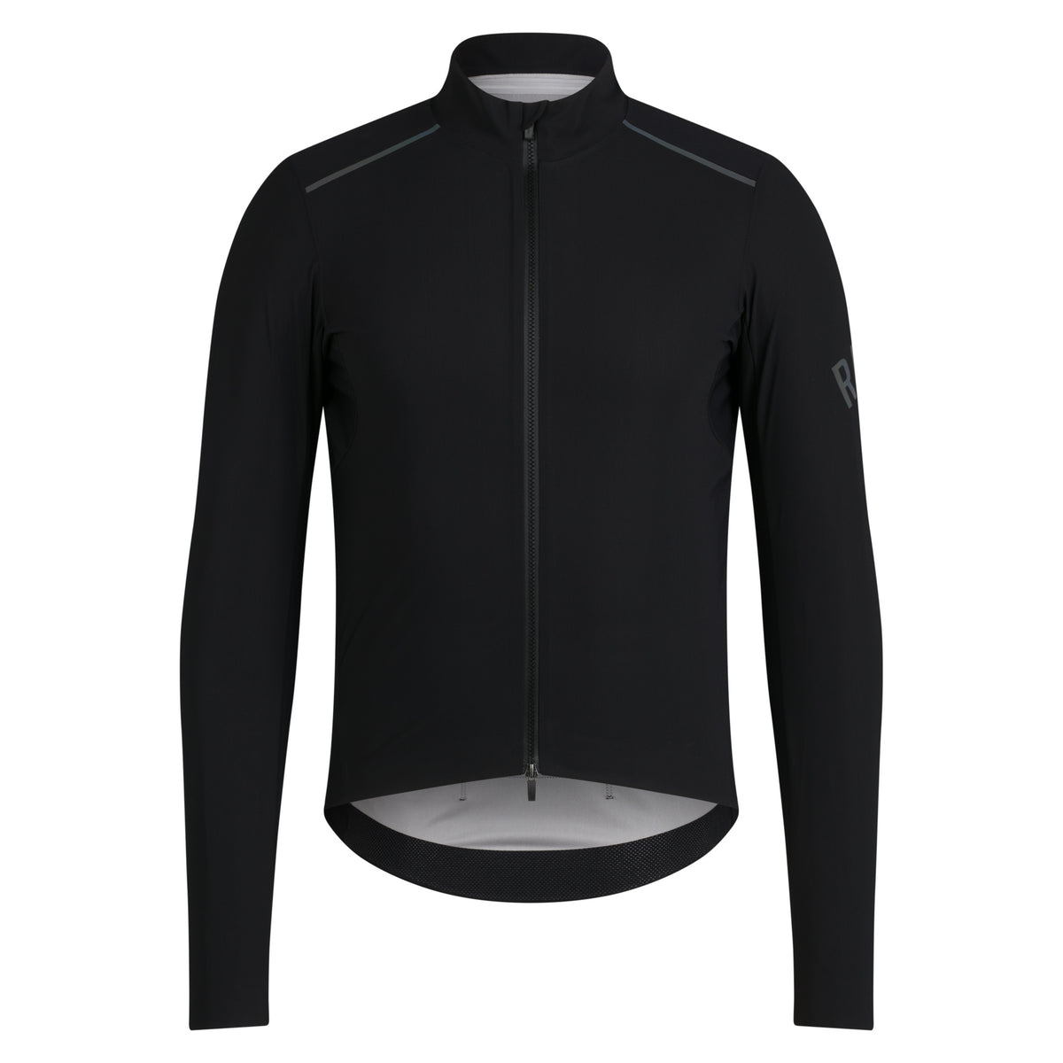 Men's Pro Team Long Sleeve Shadow Jersey - Black/Rainbow Reflective
