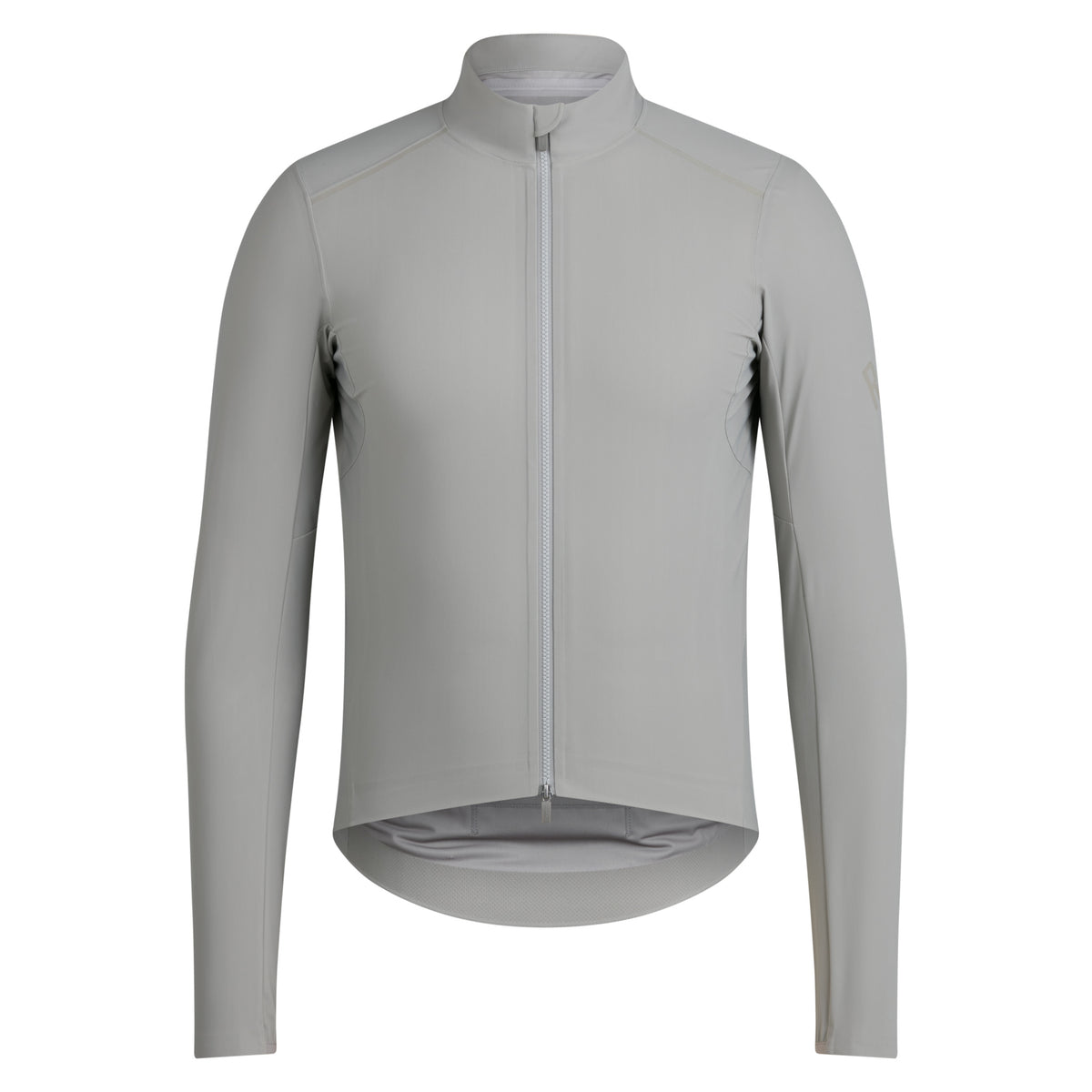 Men's Pro Team Long Sleeve Shadow Jersey - Smoky Silver/Rainbow Reflective