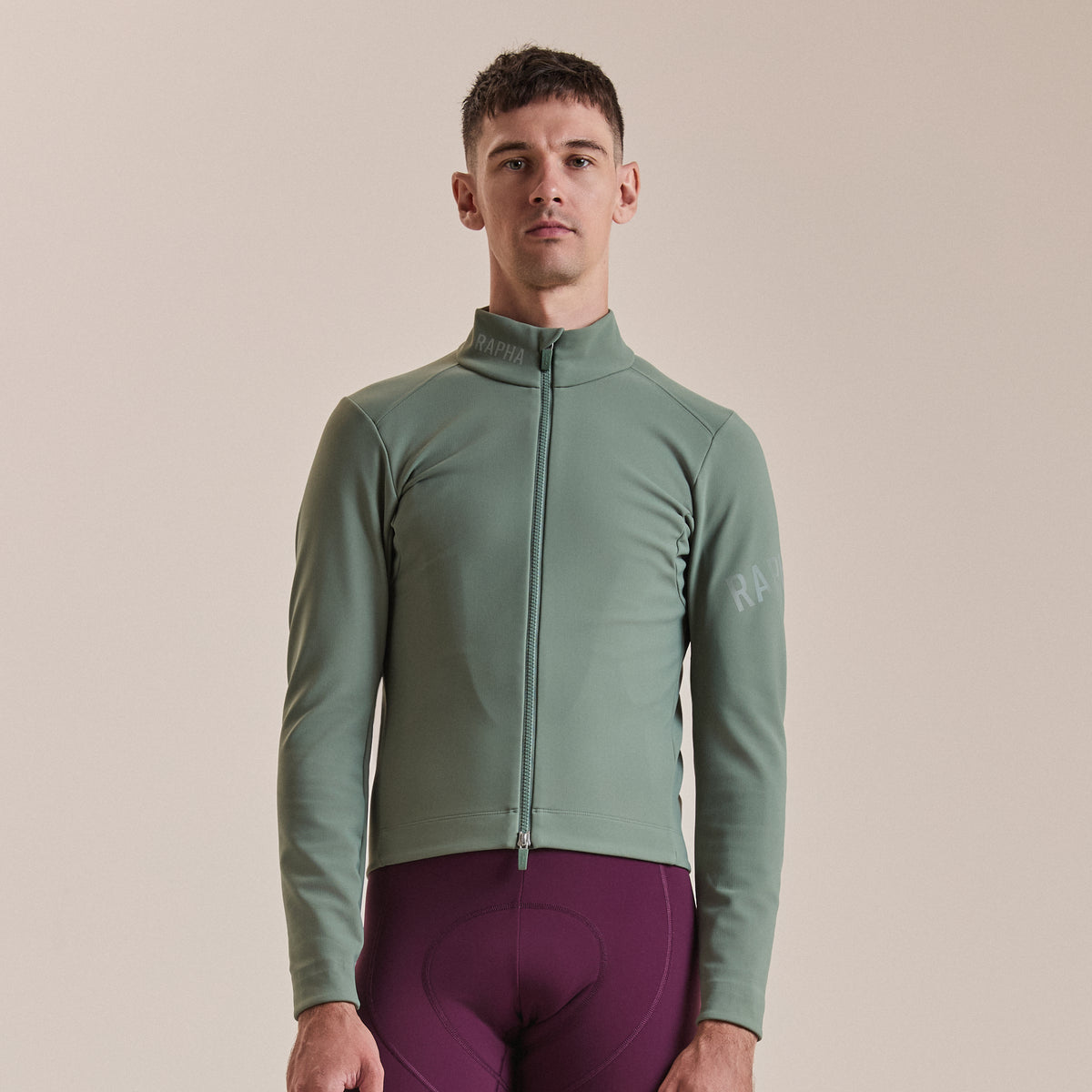 Men's Pro Team Shadow Winter Jacket - Laurel/Rainbow Reflective