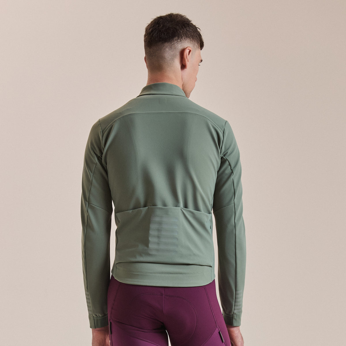 Men's Pro Team Shadow Winter Jacket - Laurel/Rainbow Reflective