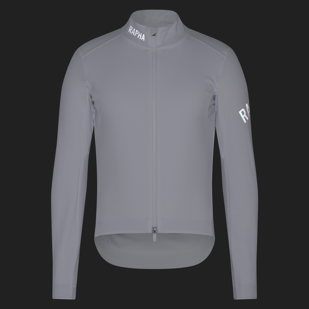 Men's Pro Team Shadow Winter Jacket - White/Rainbow Reflective