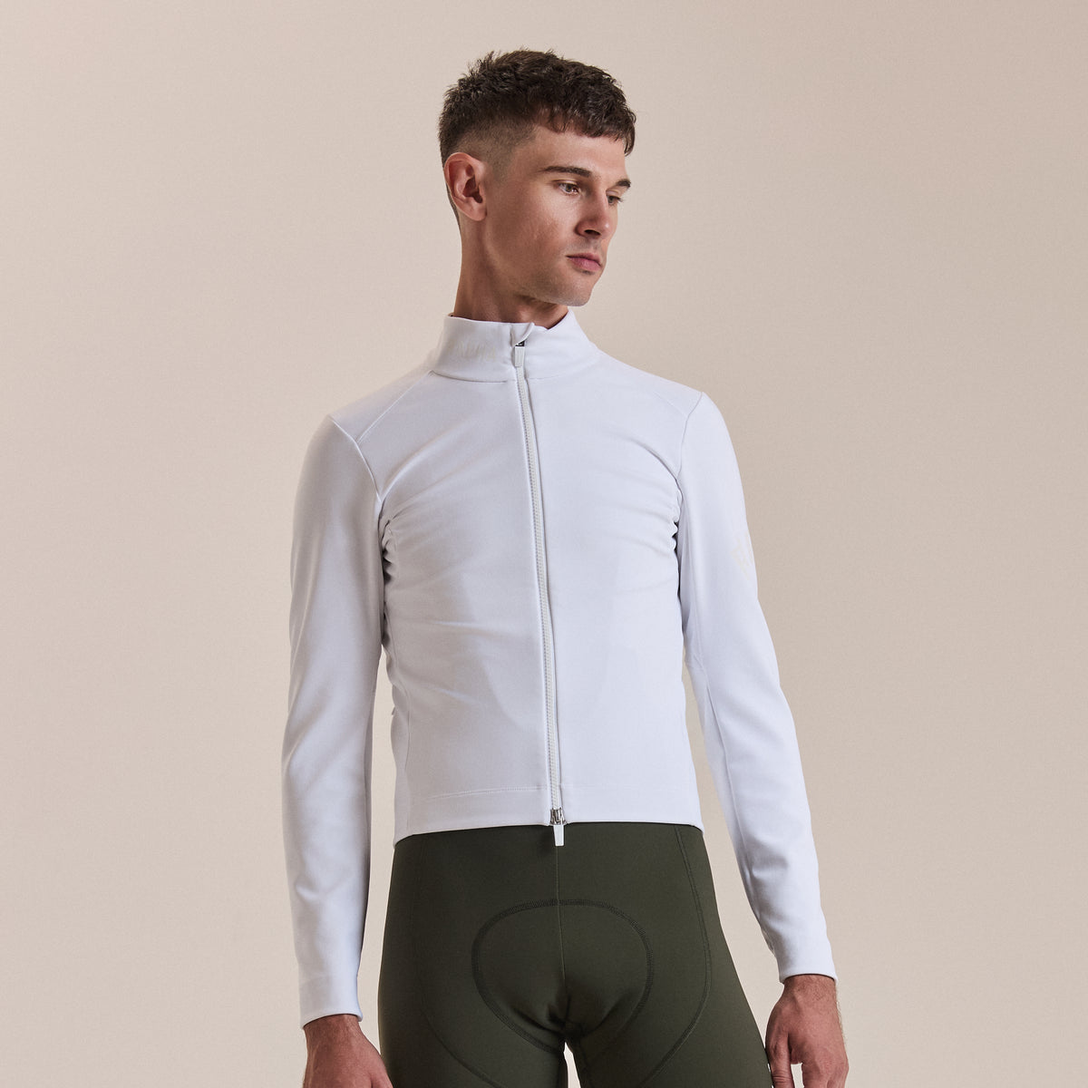 Men's Pro Team Shadow Winter Jacket - White/Rainbow Reflective