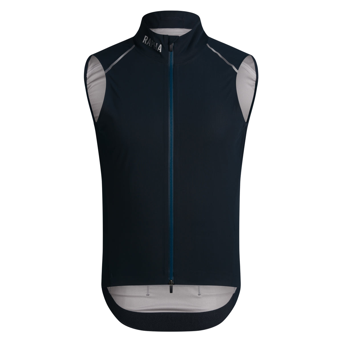 Men's Pro Team Shadow Gilet - Carbon/Silver Reflective