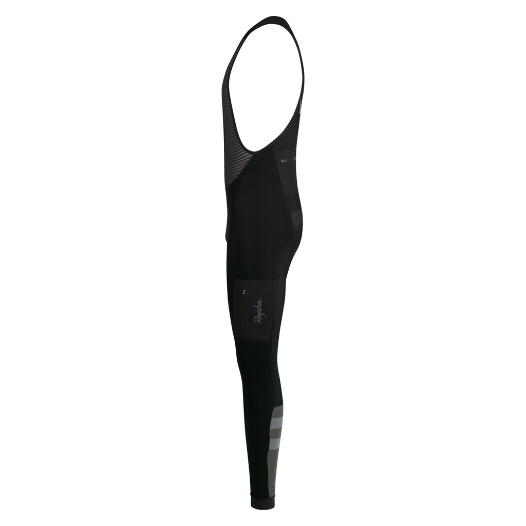 Men's Brevet Cargo Winter Tights - Black/Black