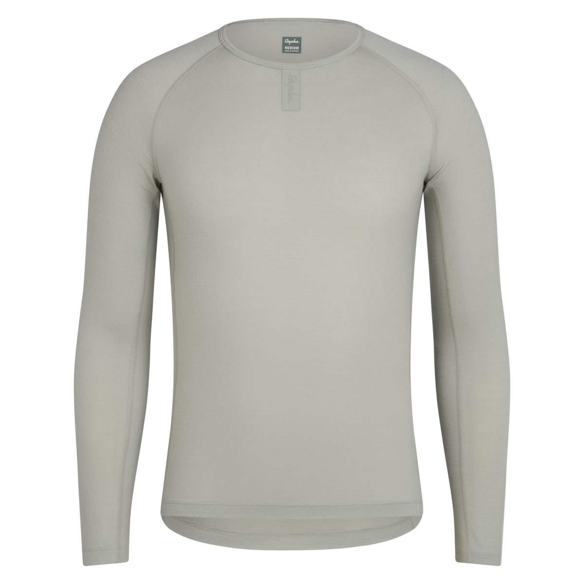 Men's Merino Base Layer - Long Sleeve - Seagrass/Seagrass