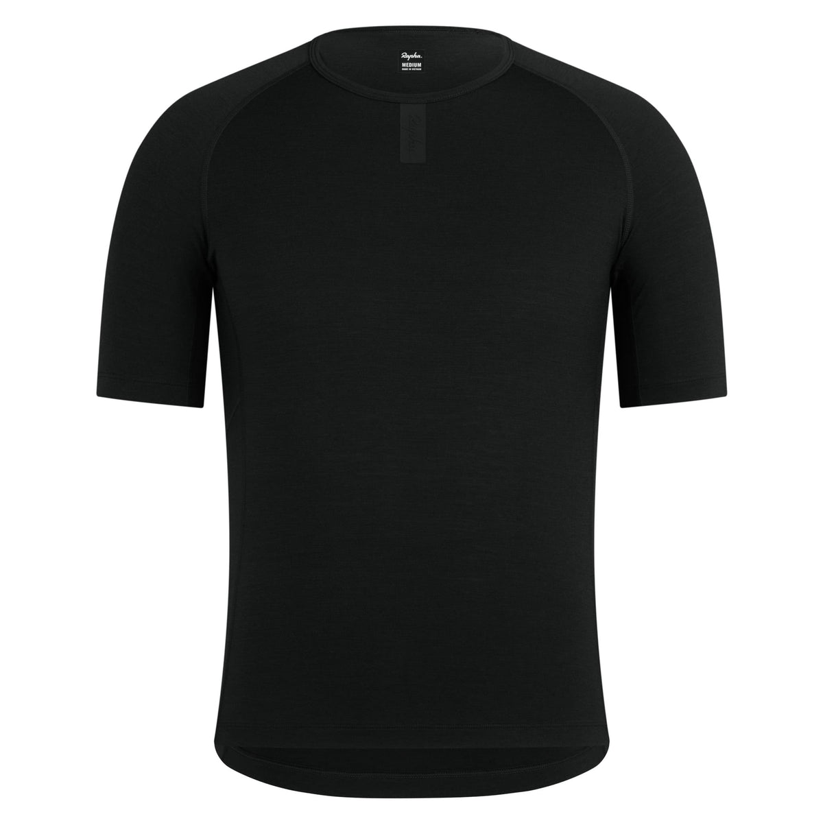 Men's Merino Base Layer - Short Sleeve - Black/Black