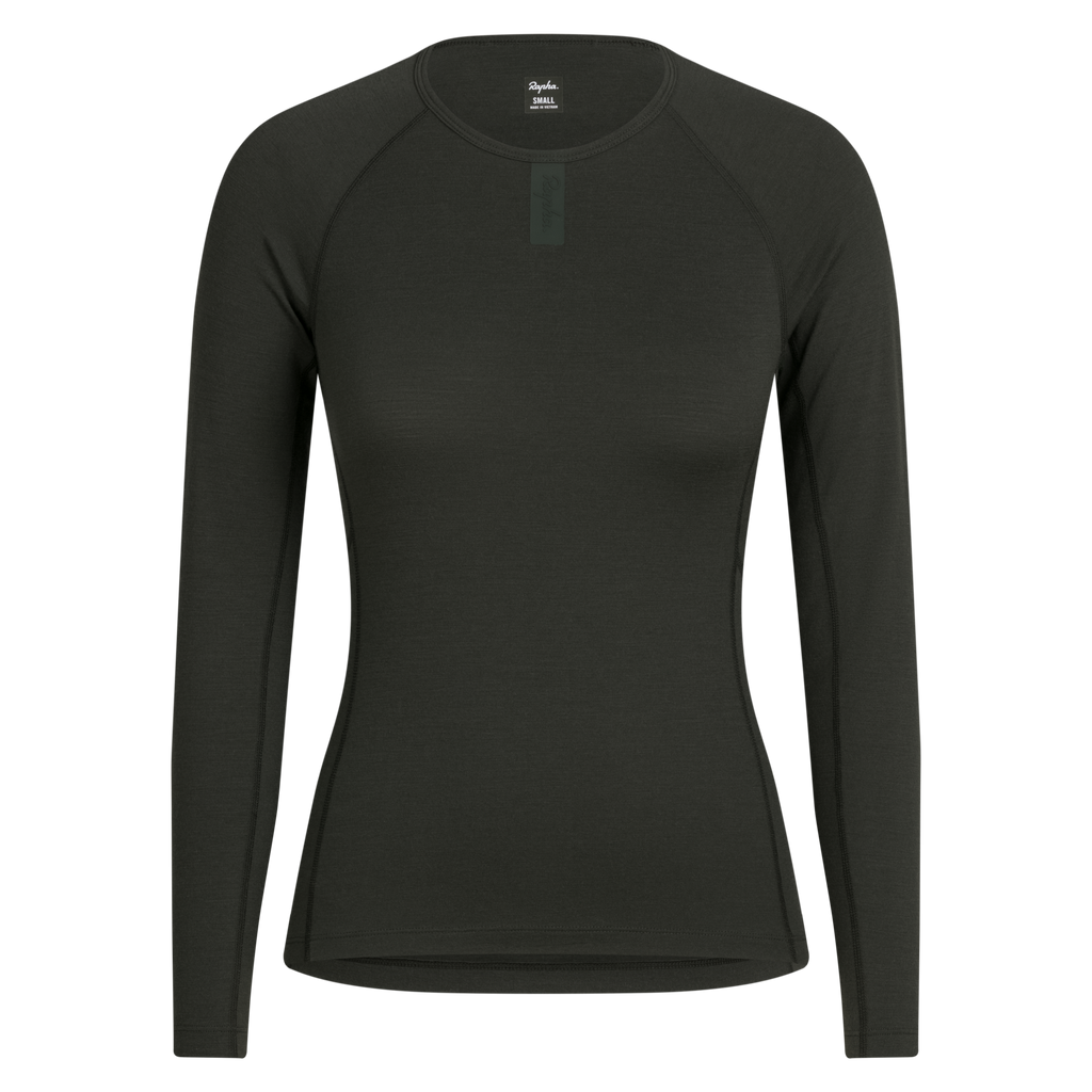 Women's Merino Base Layer - Long Sleeve - Dark Green