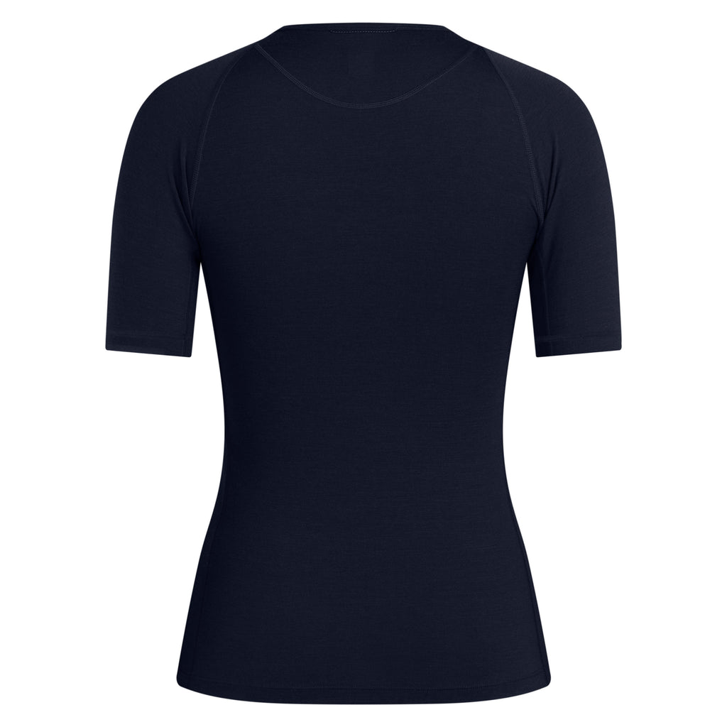 Women's Merino Base Layer - Short Sleeve - Dark Navy/Dark Navy