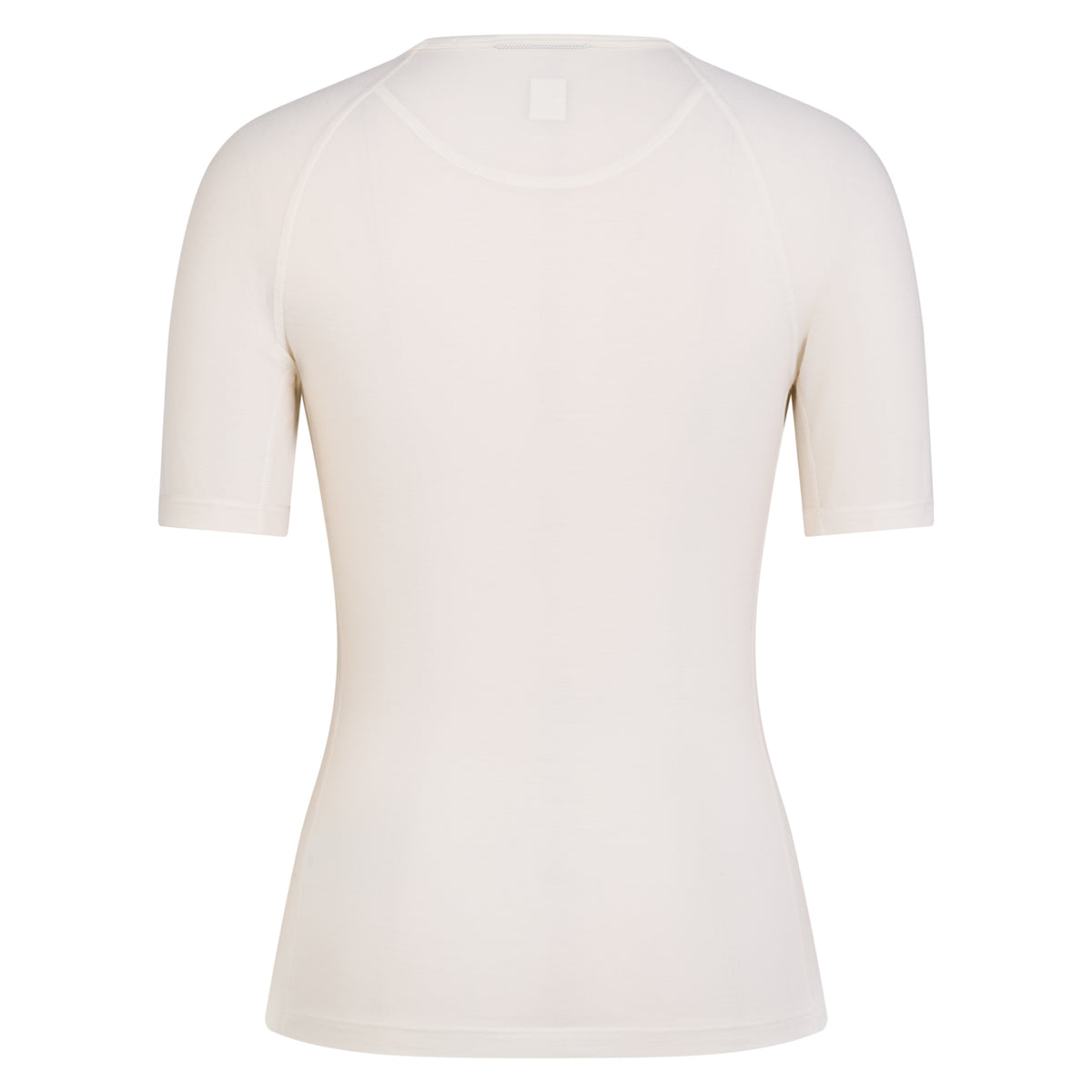Women's Merino Base Layer - Short Sleeve - Cream/White