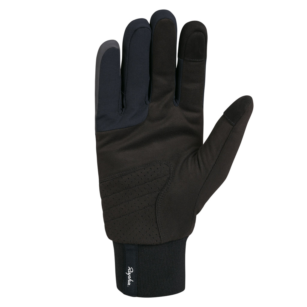 Windstopper Insulated Gloves - Black/Grey Reflective
