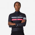 Women's Brevet Insulated Jacket - Dark Navy/High-Vis Pink