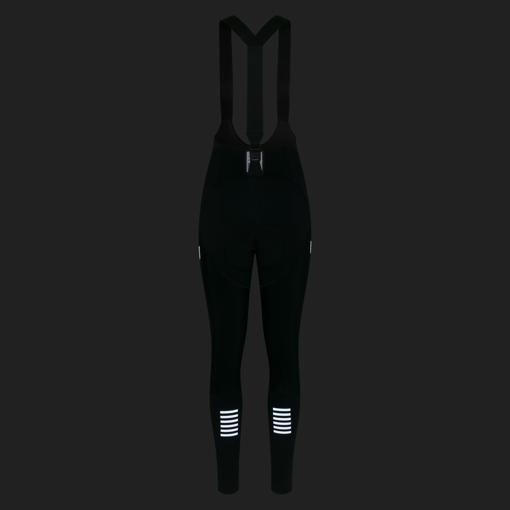 Women's Pro Team Winter Tights III - Black/White