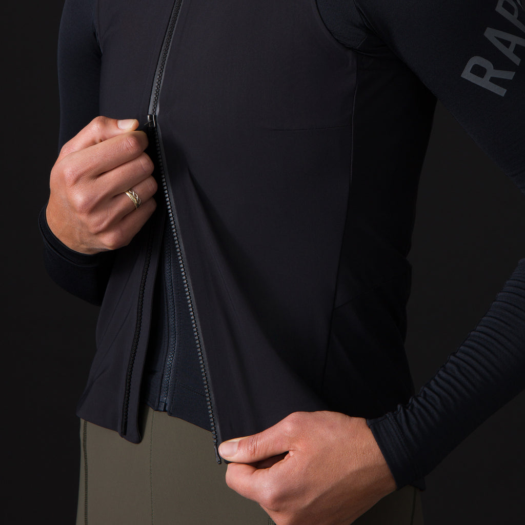 Women's Pro Team Shadow Gilet - Black/Silver Reflective