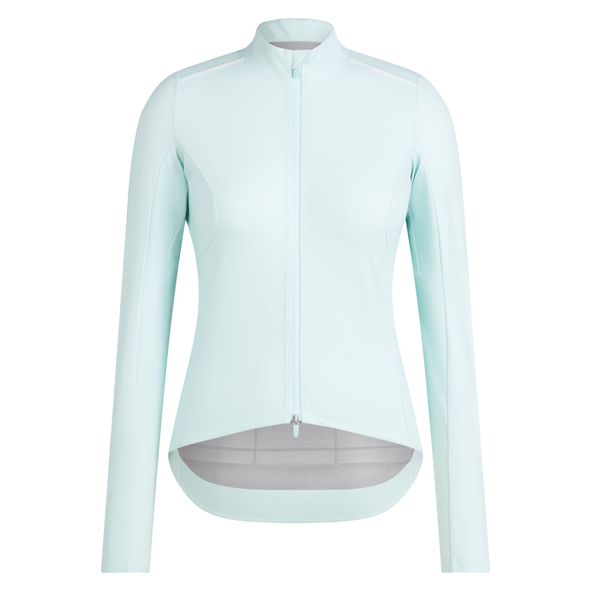 Women's Pro Team Long Sleeve Shadow Jersey - Aqua/White Reflective