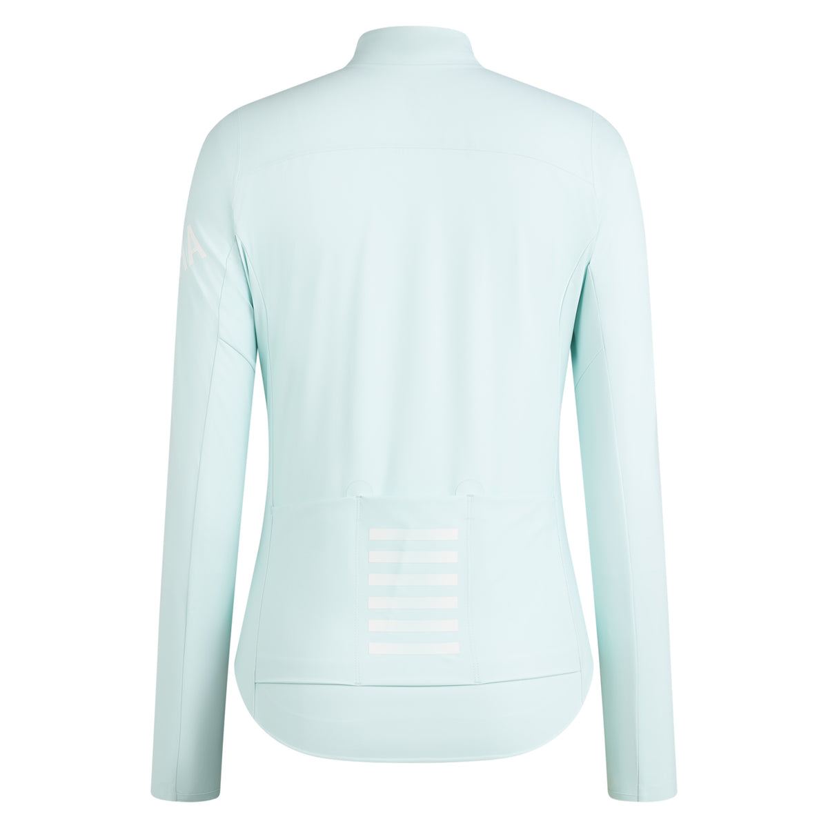Women's Pro Team Long Sleeve Shadow Jersey - Aqua/White Reflective
