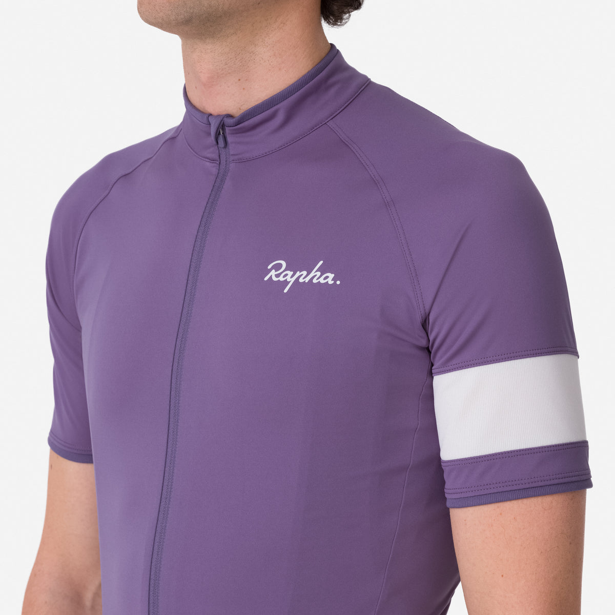 Men's Core Jersey - Dusted Lilac/White