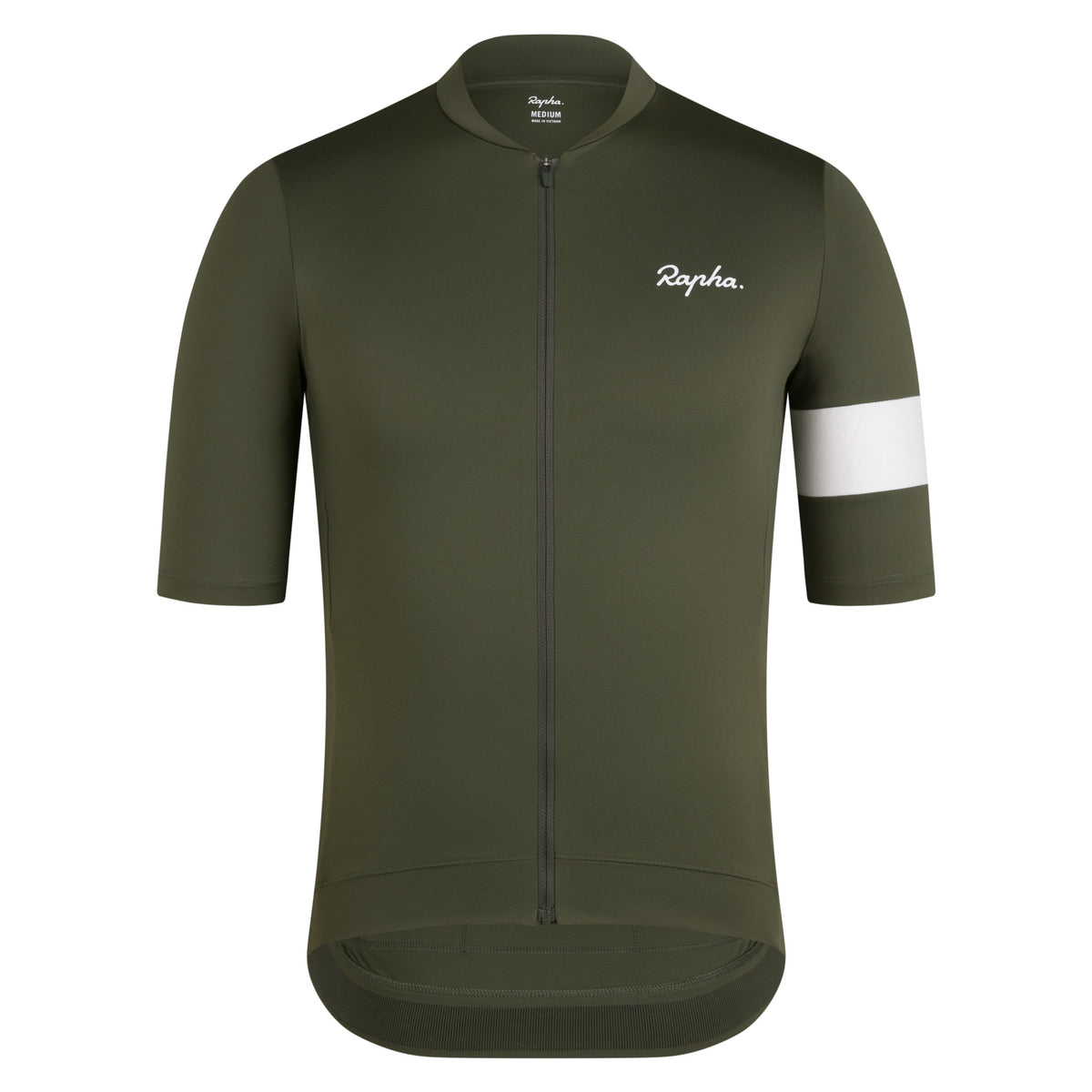 Men's Core Jersey - Dark Green/White
