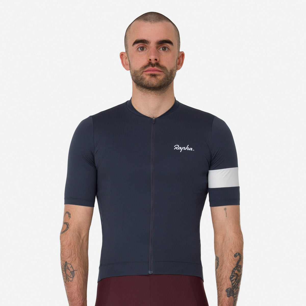 Men's Core Jersey - Dark Grey/White
