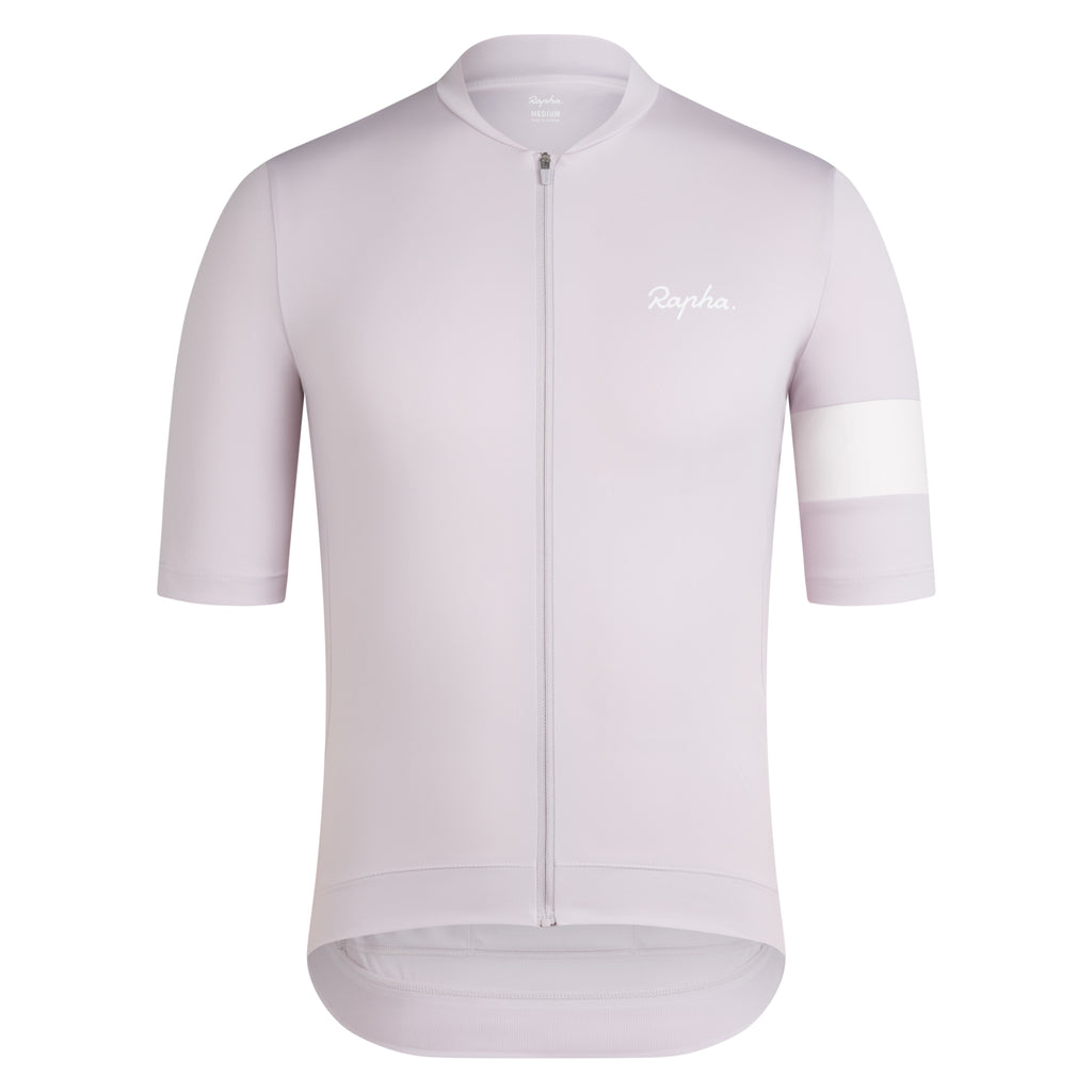 Men's Core Jersey - Pale Lilac/White